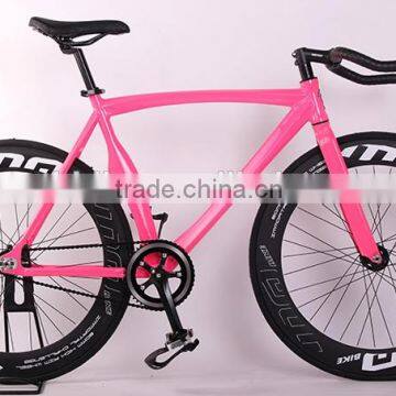 26 Inch Fixie Bike / Single Speed Fixie Bicycle / Aluminum Alloy Muscular Bike Frames