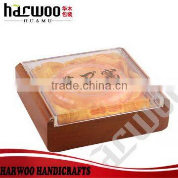 Acrylic Window Jewelry Watch Display Case With Lock photo-3