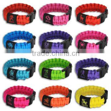 charm paracord bracelet jewelry customized paracord bracelet