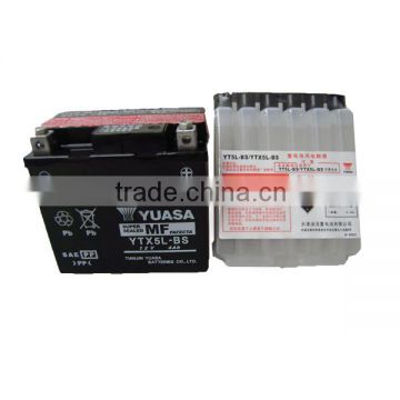 YTX5L-BS YUASA 12v 4ah dirt bike pit bike motorcycle YUASA battery