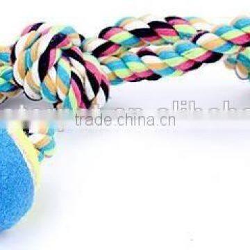 Pet Toy With Rope And Tennis