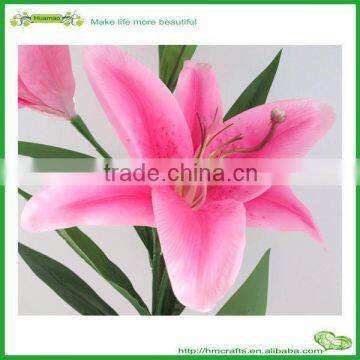 quality wedding preserved lily decorative flower artificial flower lily flower