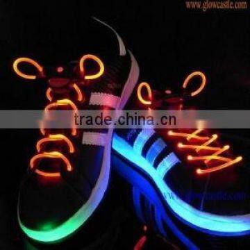 led flashing shoelace ,high brightness multi color