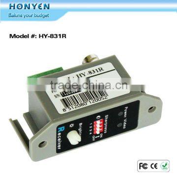 Single channel active utp video balun HY-831R