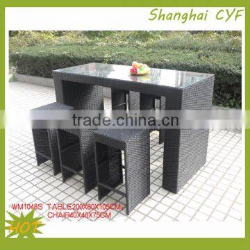 rattan bar set/outdoor bar set/garden bar set