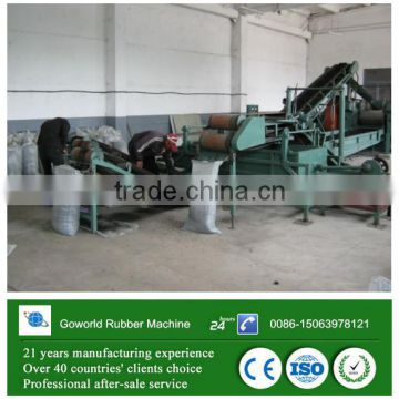 Tire crumb machine / waste tire recycling rubber powder machine