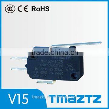 15A/250VAC Factory supply3 pins KW Micro Switch omron micro switch V-154-1C25