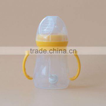 new colorful baby silicone bottle for toddler