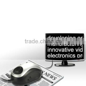 TV Electronic Digital magnifier (Electronic reading aid ) with 4 Color Modes Freeze Zoom in/out