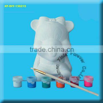 ceramic mice paint set