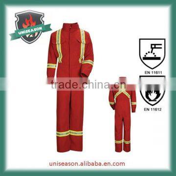 Cotton flame retardant working coverall