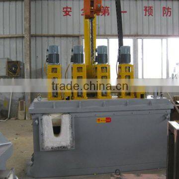 4 Rotors In-line Molten Aluminum Degasser