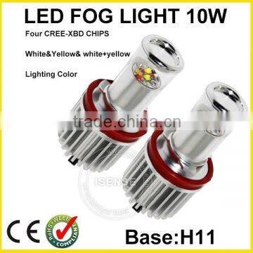 Amber /white Cre-e Chip Full Kit Car Spare Parts H8/H10/H11/H16/9005/9006 Car Fog Light Led photo-4