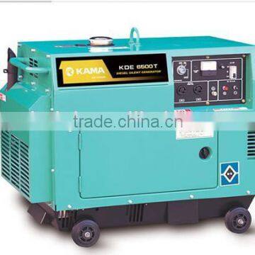 KAMA 6.25/6.875kva DC output Single phase small diesel generator Silent type                        
                                                Quality Choice