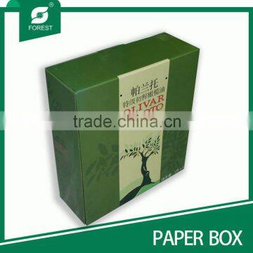 CUSTOMIZED DESIGN TOP SOCKET BOTTOM LOCK CARTON WITH PARTITION