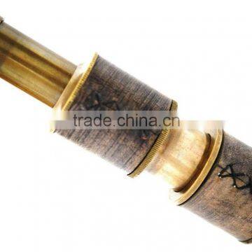 Antique Vintage solid Brass Telescope - Pocket Telescope 12212