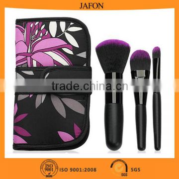 Oem beauty gift make up brush set 3pcs