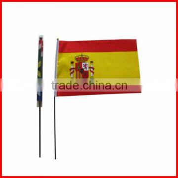 14*21cm bunting flag,hand flag,roll up flag