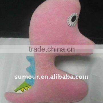 Plush Pink Fish for Puppy