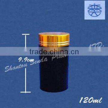 Aluminum bottle plastic capsule container