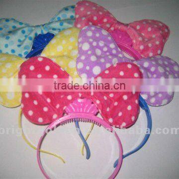 Glow hair head band for party