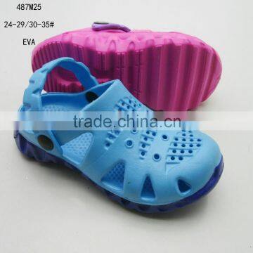 2016 Children hollow breathable EVA garden shoes sandals