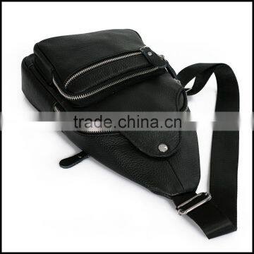 1729 New European Fashion Neutral Leather Chest a Layer of Leather on Behalf of Baotou photo-5