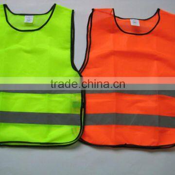 Pullover School Kids Clothing Wholesale Children Reflective Safety Vest Child Dress