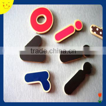 High quality letter/number fridge magnets custom wooden fridge magnets