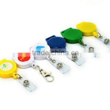 Customized Round Red Badge Reels With Different Color and Logos, Customized Badge Reels photo-3