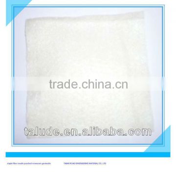 short fiber geotextile for filtration