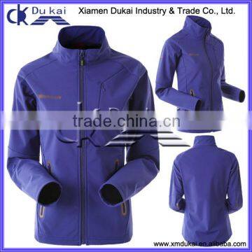 Purple Softshell Jacket for Ladies, Women's Waterproof Softshell Jacket