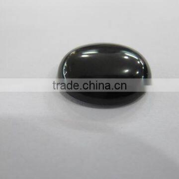 Black Onyx oval cabs-loose gemstone and semi precious stone cabochon beads for jewelry components