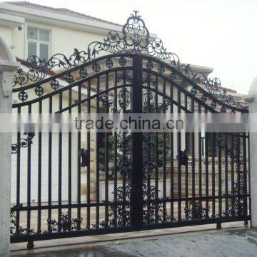 Powder coating wrought iron gate designs for sale