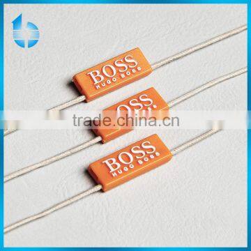 Hangzhou string seal factory supplies string seal tag for garment of supermarket customs garment string seal tag