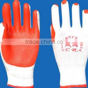 China Factory Wholesale Work Red Rubber Gloves photo-5