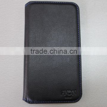 top quality flap leather phone cover hot sale flap leather phone cover with custom logo