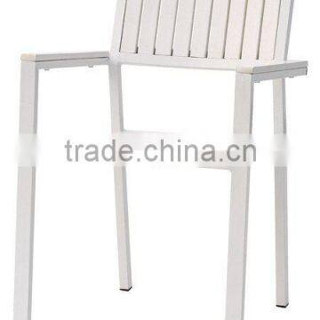 Aluminum ps wood chair