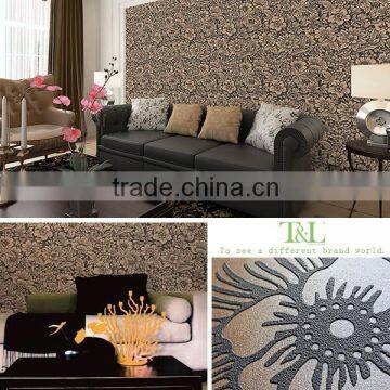 Sofa background 3d wallpaper for home decor