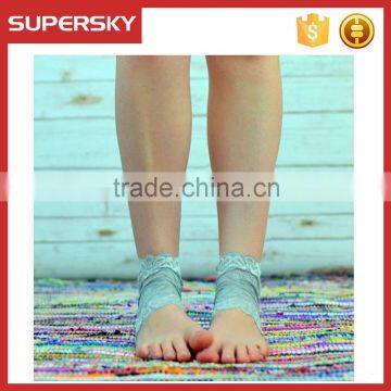 A-95 ankle lace dance socks funky lace ankle socks ankle lace socks