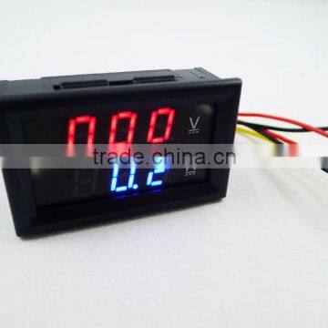 DC100V 50A digital ammeter and voltmeter