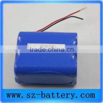 12v 4400mah for rechargeable lithium battery 18650 li-ion for CCTV