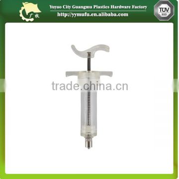 High quanlity adjustable graduated veterinary syringe