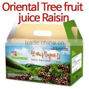 Oriental Tree fruit juice raisin 100ml * 30pcs/juice bags/healthy food