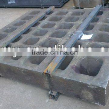 Top Grid High Manganese Steel Casting