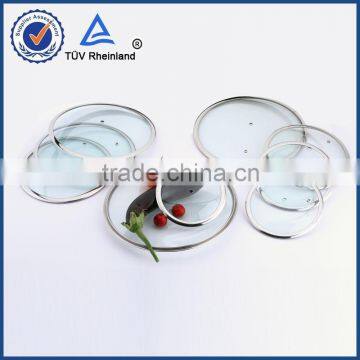 202 ss knobs with glass covers for cookware pots and pan