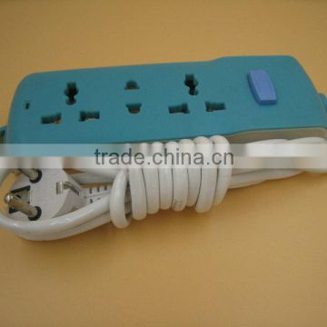 EU popular household 3 way Schuko socket for Thailand Indonesia