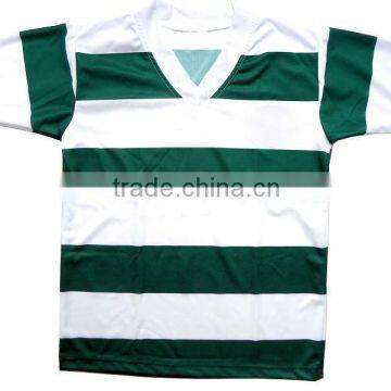 Stripes soccer jersey