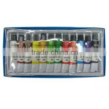 Acrylic Watercolor Paint 12 Tubes