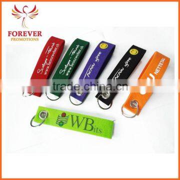 Cheap Custom Printed Logo Felt Key Chain Supplier                        
                                                Quality Choice